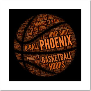 Phoenix Basketball - Rally in the Valley Oop Posters and Art